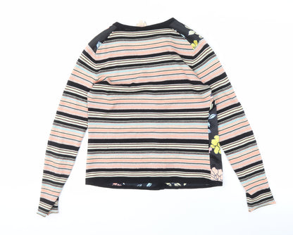 Womens UK Size 4 Whistles Multicoloured Basic Blouse