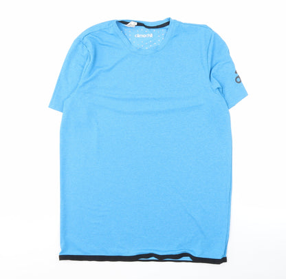 Adidas Men's Blue T-Shirt Size L for Training