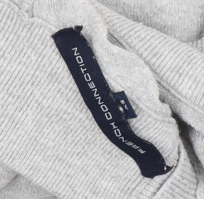 Womens UK Size XS French Connection Grey Pullover Jumper