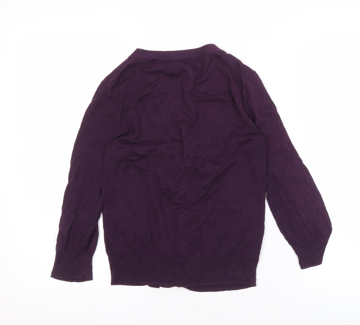 Gap Women's XS Purple Cardigan with Button Accent