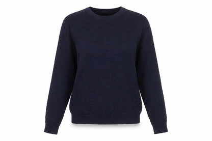Womens UK Size S Sandwich Blue Pullover Jumper