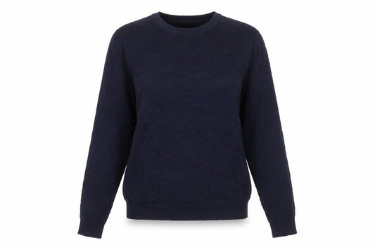 Womens UK Size S Sandwich Blue Pullover Jumper