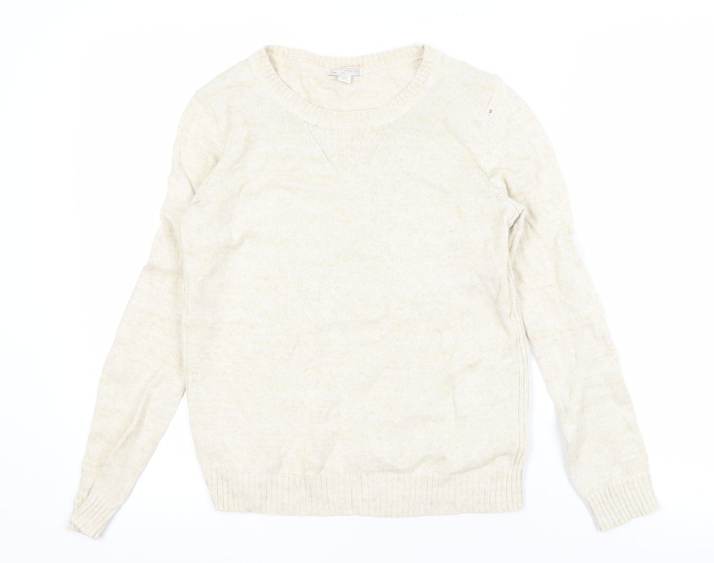 Gap Women's Ivory XS Cotton Pullover Jumper