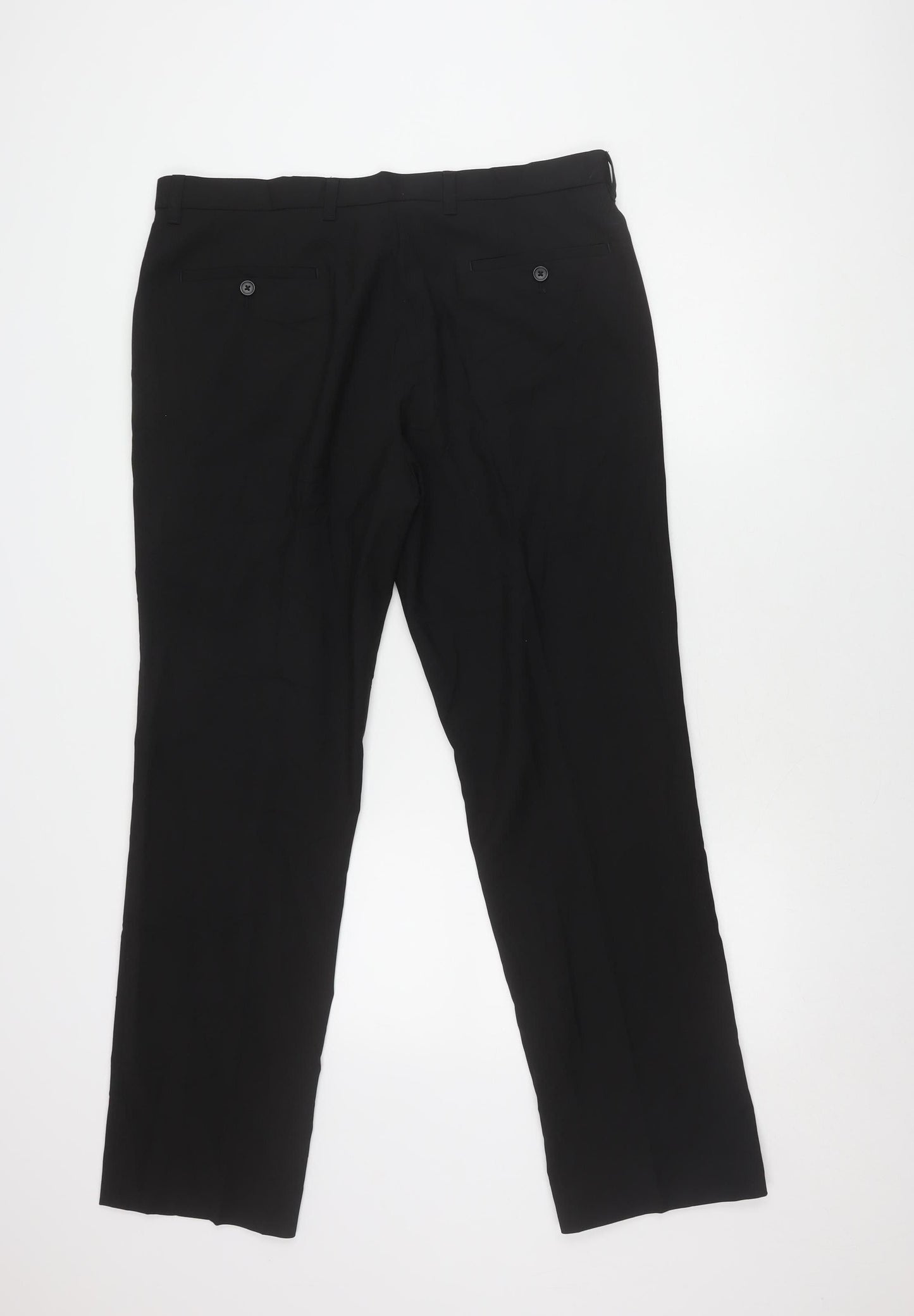 Next Men's Black Dress Pants Size 34