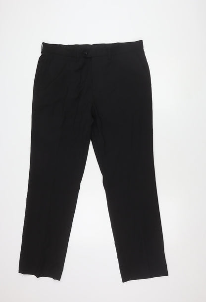 Next Men's Black Dress Pants Size 34