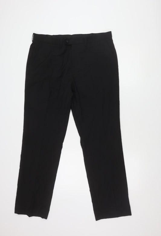 Next Men's Black Dress Pants Size 34