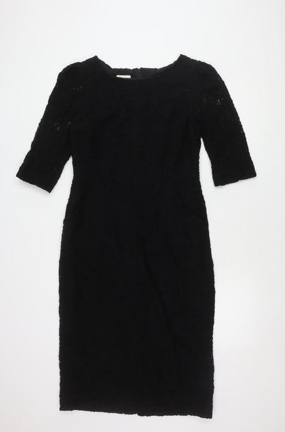 Monsoon Women's Black Sheath Dress Size 16