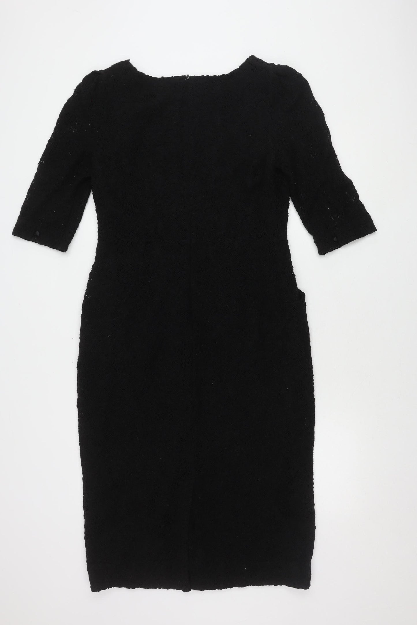 Monsoon Women's Black Sheath Dress Size 16