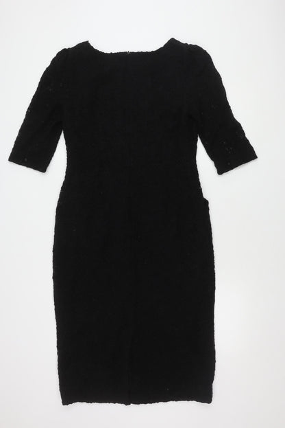 Monsoon Women's Black Sheath Dress Size 16