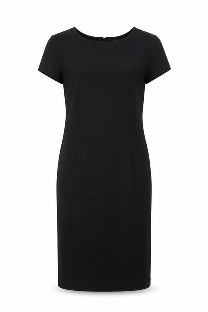 Ann Taylor Women's Black Sheath Dress, Size 8, Workwear