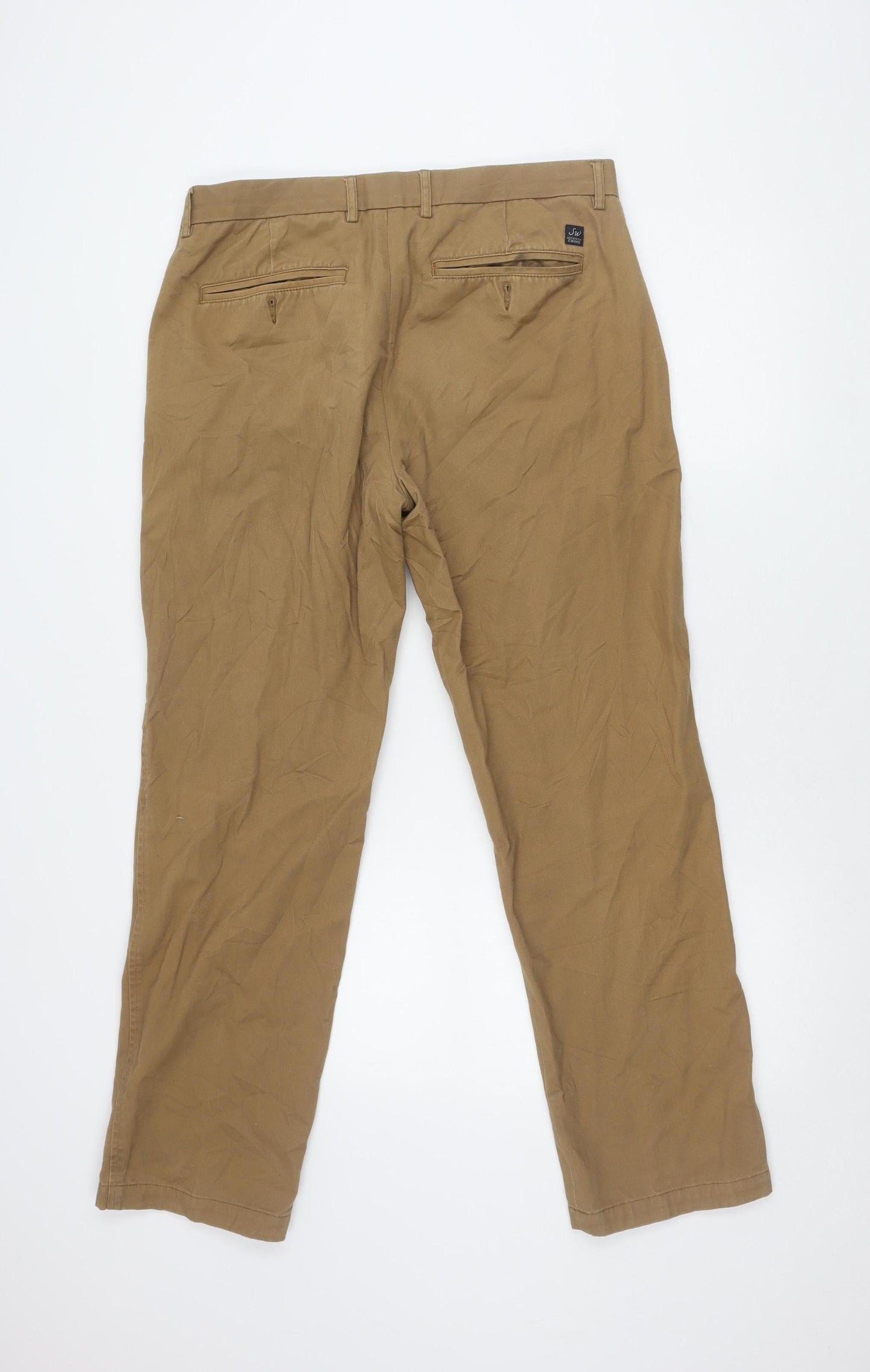Samuel Windsor Men's Brown Chino Trousers 34R