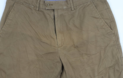 Samuel Windsor Men's Brown Chino Trousers 34R