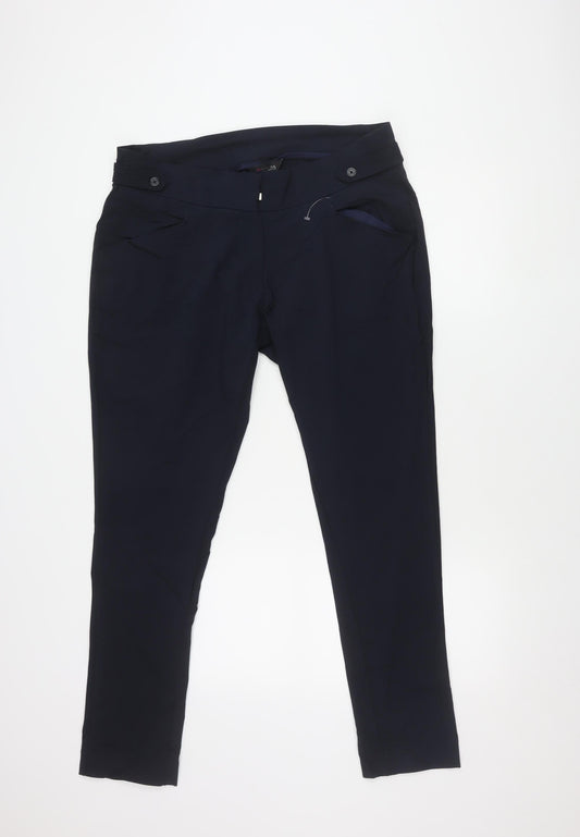 Womens UK Size 16 Yours   Blue Trousers