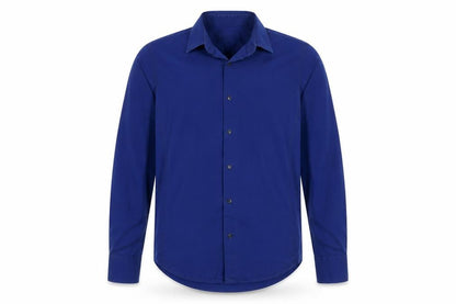 Zara Men Blue Extra-Slim Fit Long Sleeve Shirt L