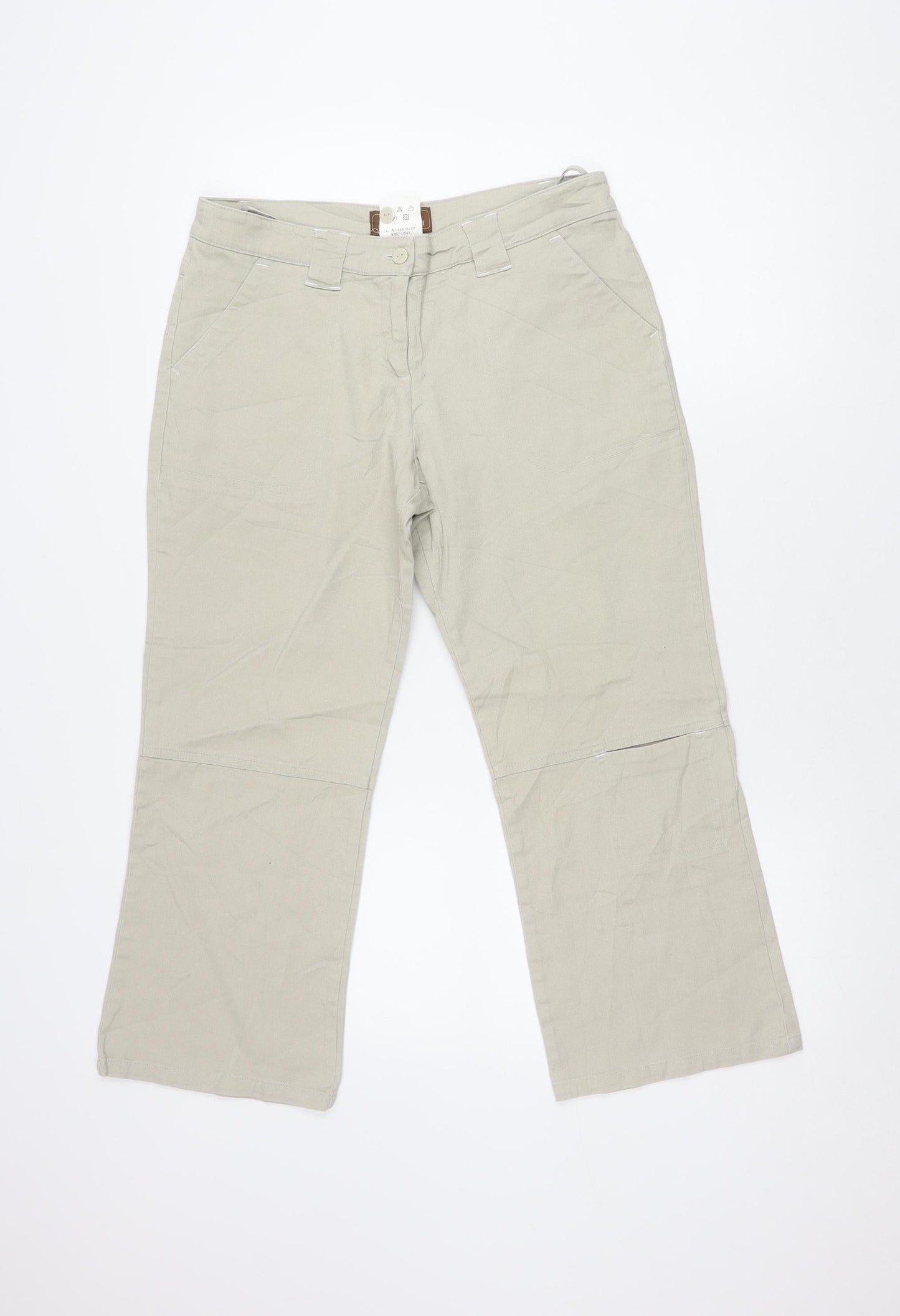 Duty Free Women's Beige Trousers Size 12