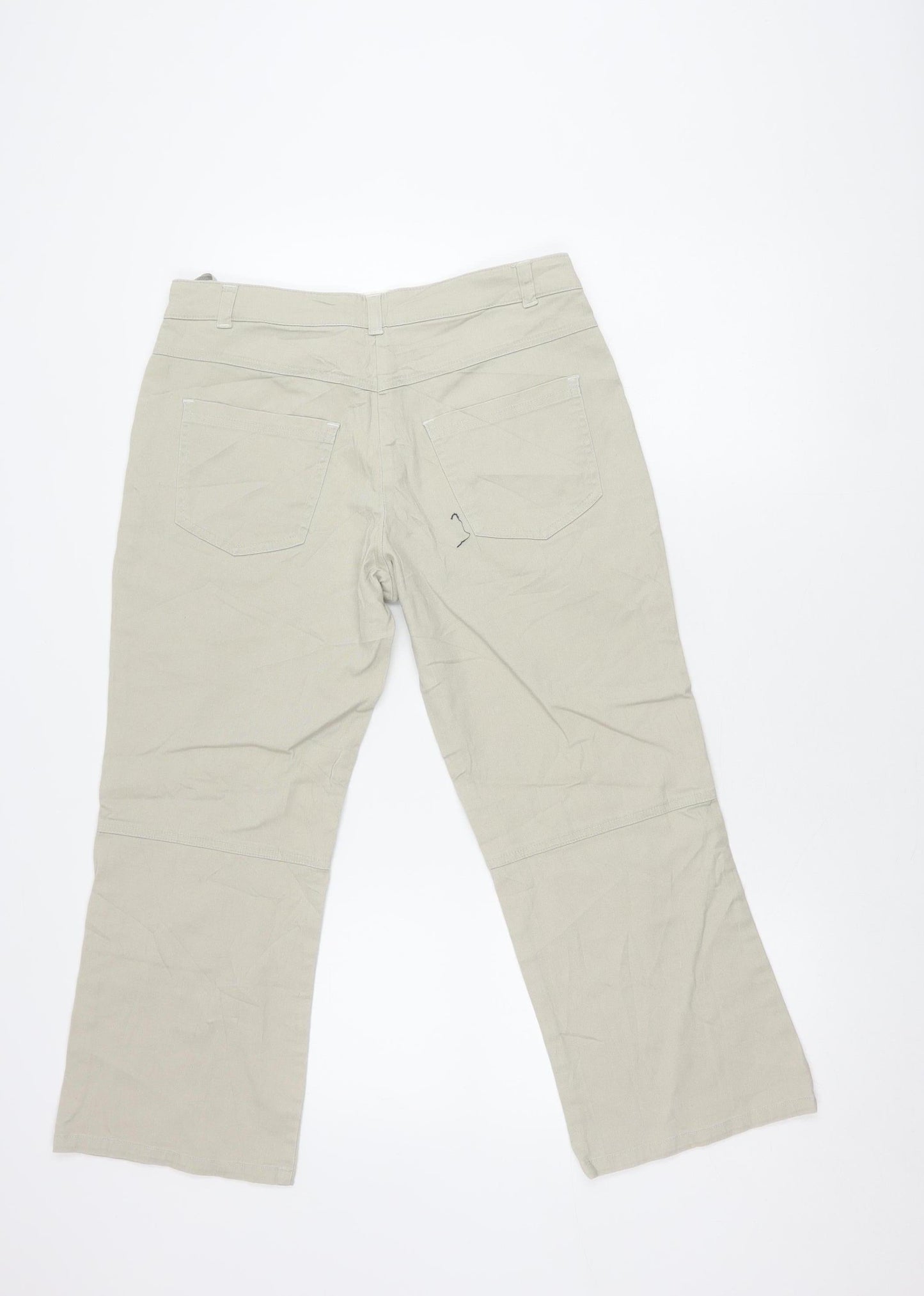 Duty Free Women's Beige Trousers Size 12