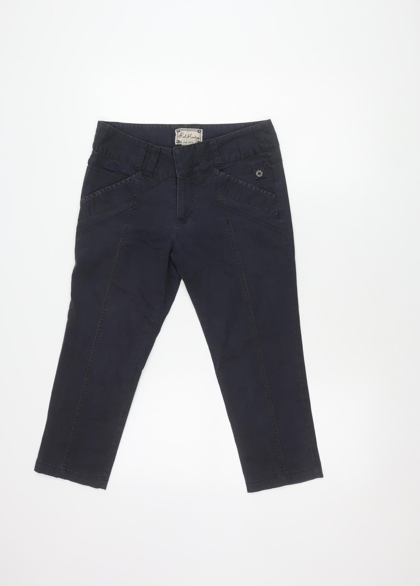 Red Herring Women's Black Trousers Size 10