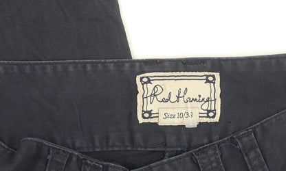 Red Herring Women's Black Trousers Size 10