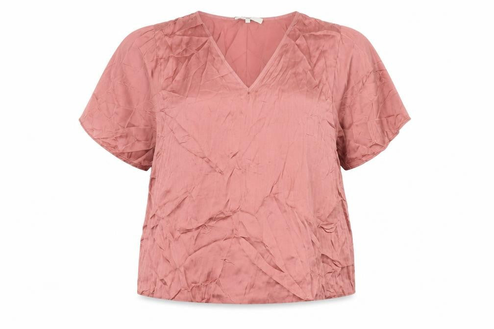 Womens UK Size 16 NEXT Pink Basic Blouse