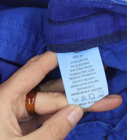 Bephirus Men's Blue Trousers Size 30