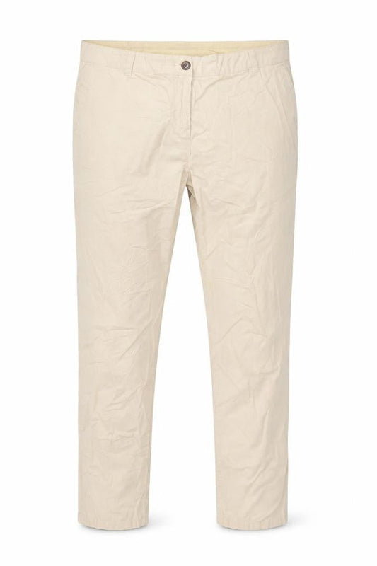 Front view of New Look Beige Chino Trousers women’s, size UK 18