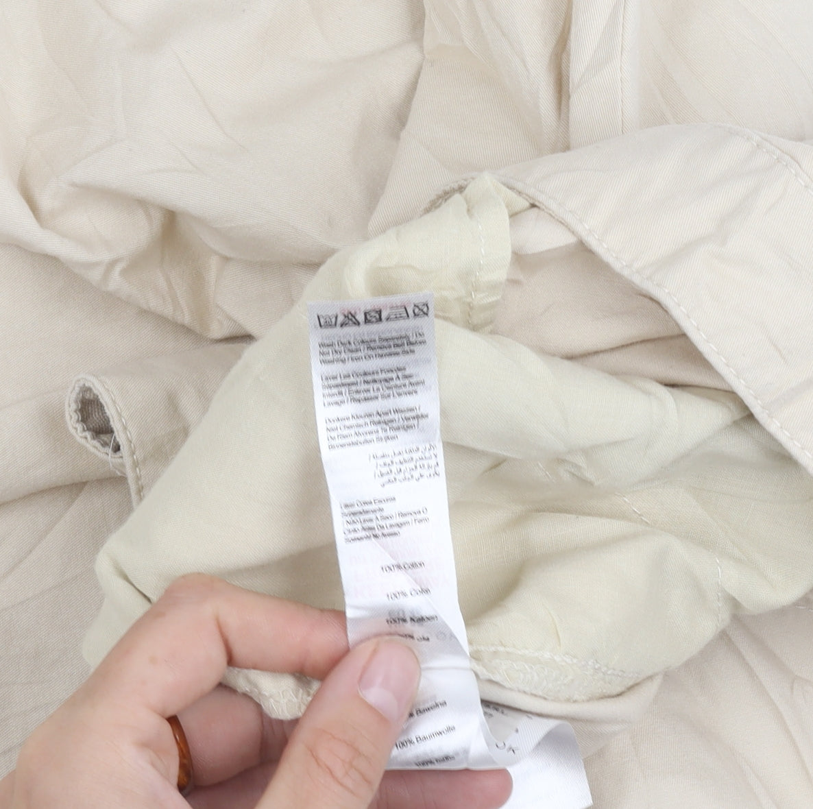 New Look Beige Chino Trousers Men's Size 18