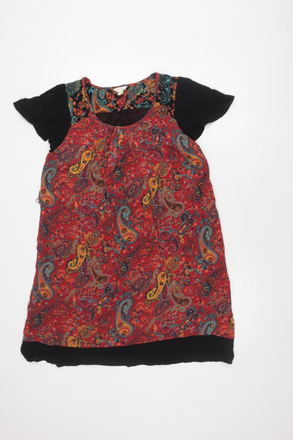 Monsoon Women's Multicoloured Paisley Dress Size 12