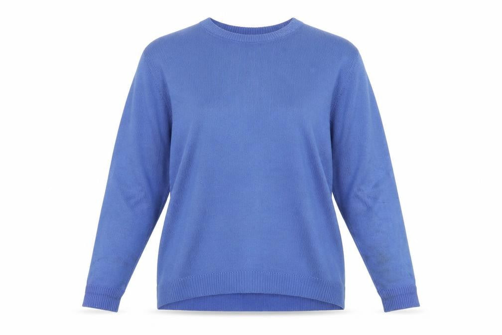 Womens UK Size L Akal Collection Blue Pullover Jumper