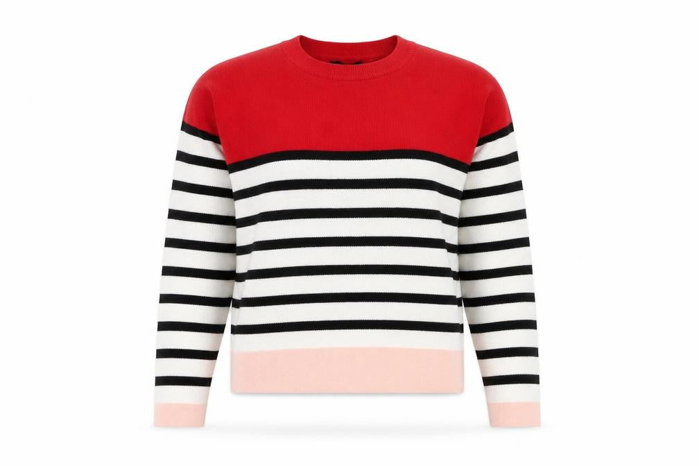 Womens UK Size S New Look Multicoloured Pullover Jumper