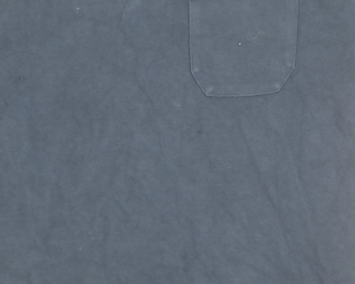 Marks and Spencer Men's Blue Long Sleeve Polo M