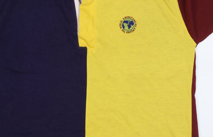 Americano Men's Multicoloured Polo, M, American Style