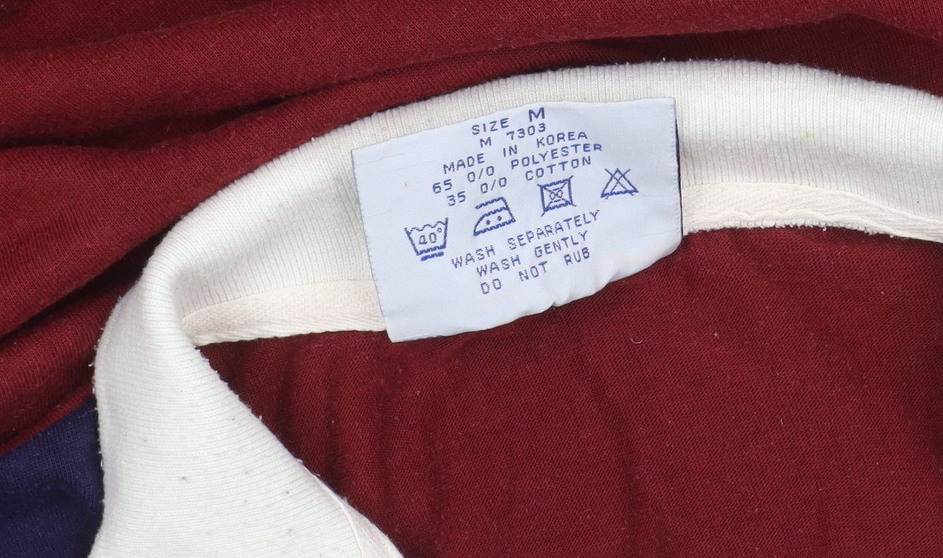 Americano Men's Multicoloured Polo, M, American Style