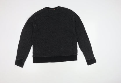 Pretty Green Men's Black Pullover Jumper