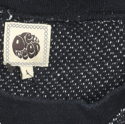 Pretty Green Men's Black Pullover Jumper