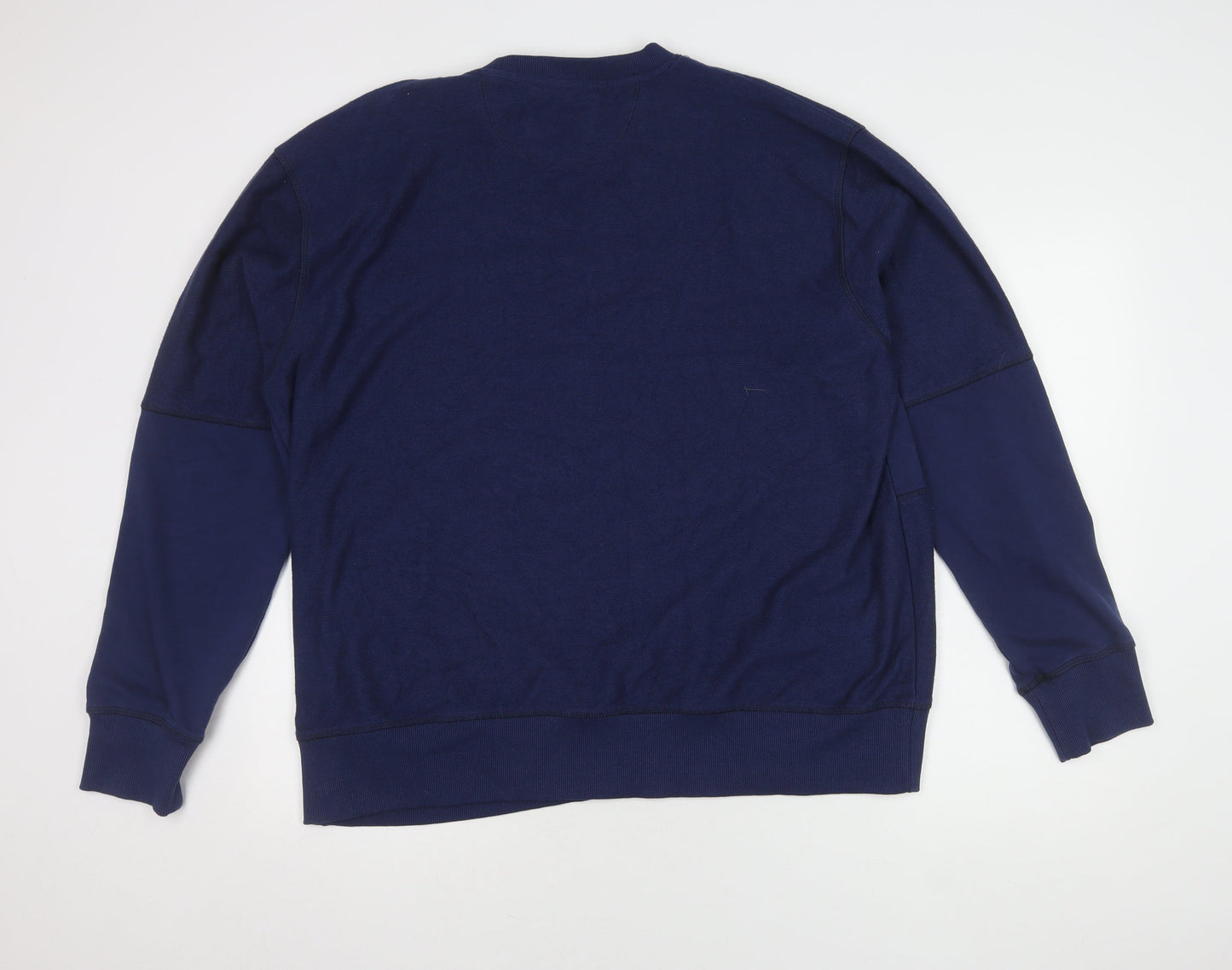 RDHC Men's Blue XL Crew Neck Pullover Jumper