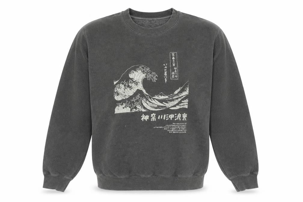 Unisex Adults UK Size XS musée D'ART Grey Pullover Sweatshirt