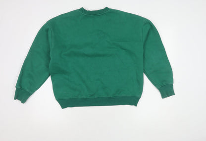 Womens UK Size S NEXT Green Pullover Sweatshirt