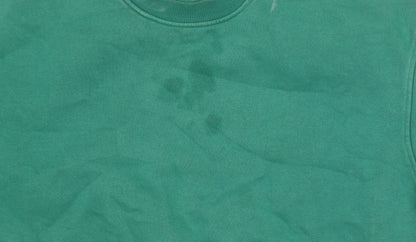 Womens UK Size S NEXT Green Pullover Sweatshirt