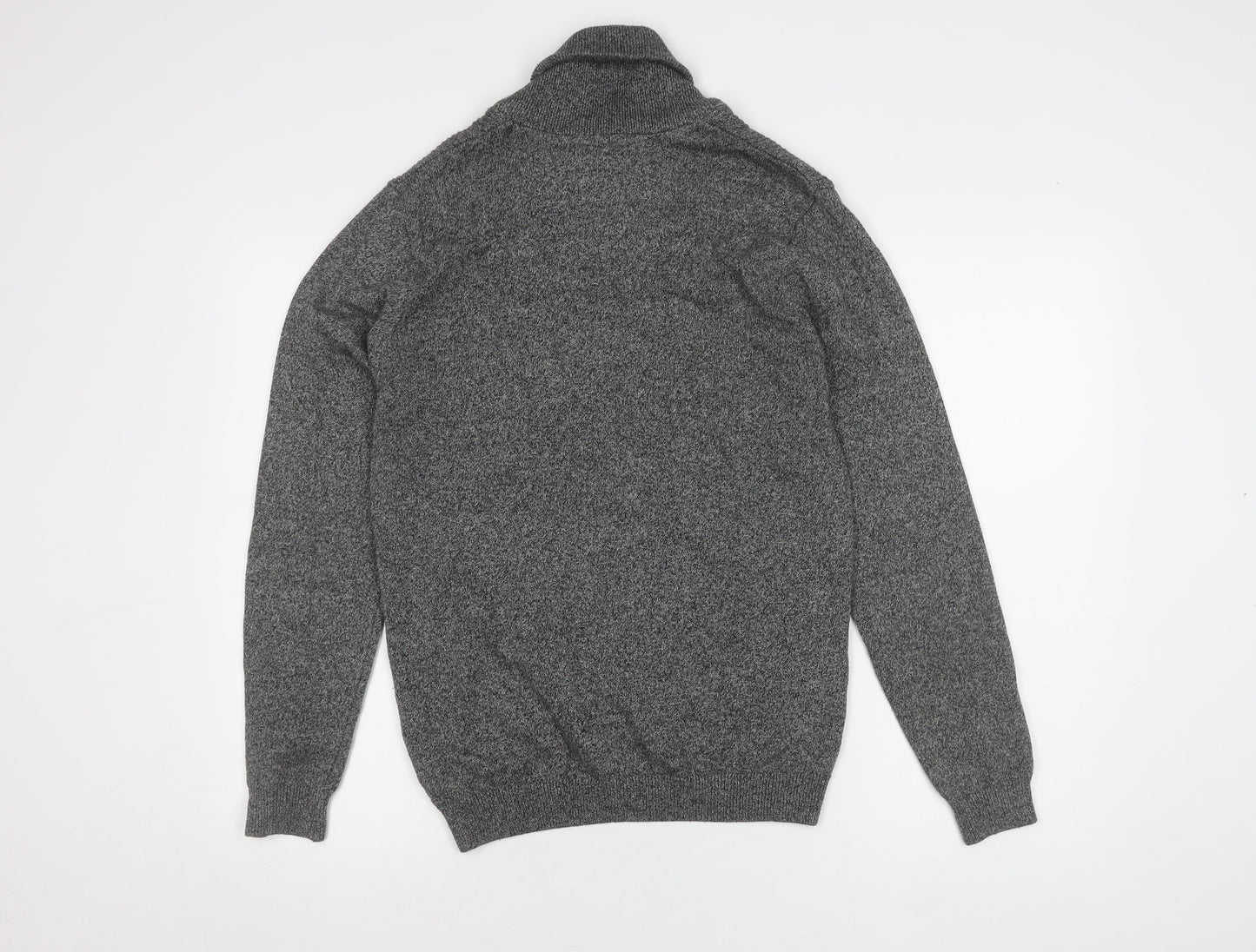 Next Men's Grey Cable-Knit Pullover Jumper M