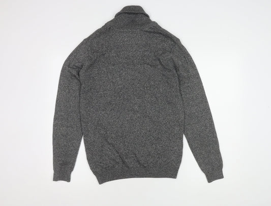 Next Men's Grey Cable-Knit Pullover Jumper M