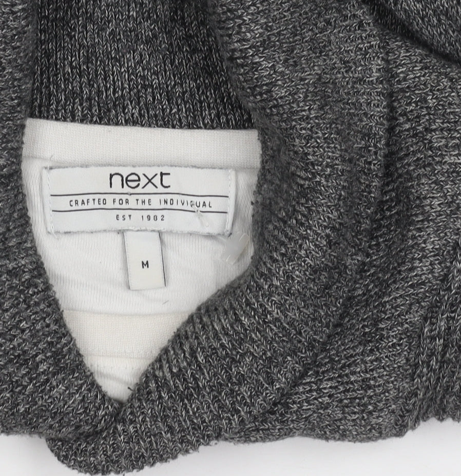 Next Men's Grey Cable-Knit Pullover Jumper M