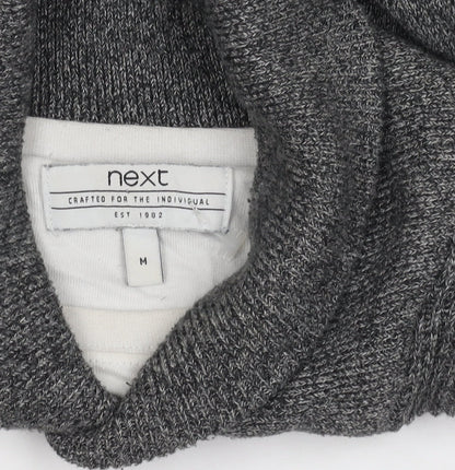 Next Men's Grey Cable-Knit Pullover Jumper M