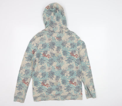 Marks and Spencer Girls Multicoloured Tropical Hoodie 13-14 Years