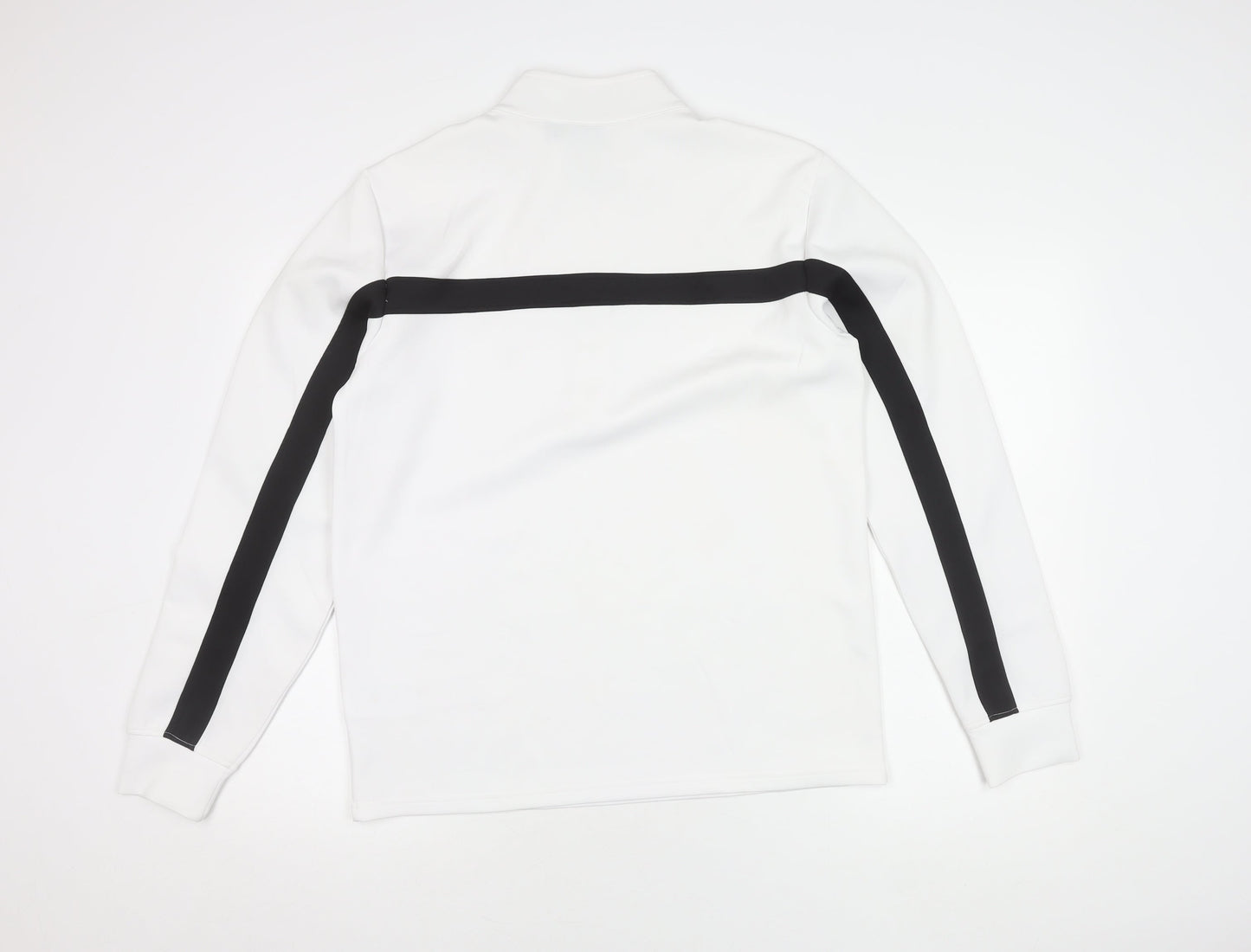Crivit Men's White Pullover M Logo Detail
