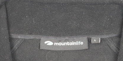 Mens UK Size L Mountainlife Black Pullover Sweatshirt