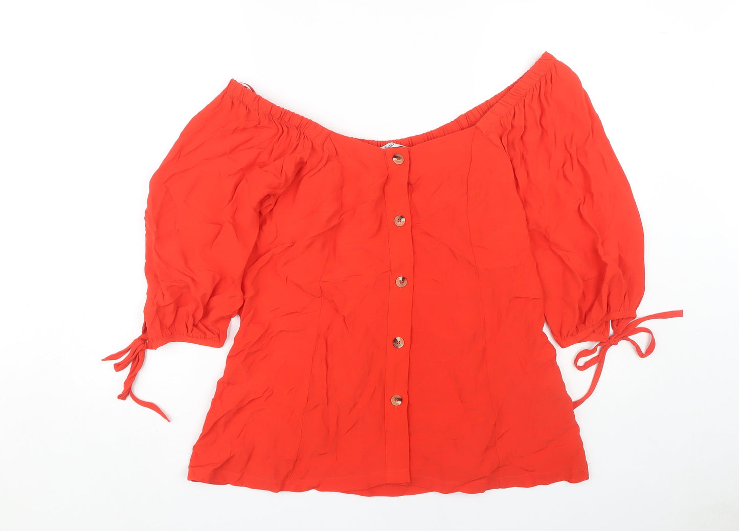 Womens UK Size 14 NEXT Red Camisole Blouse