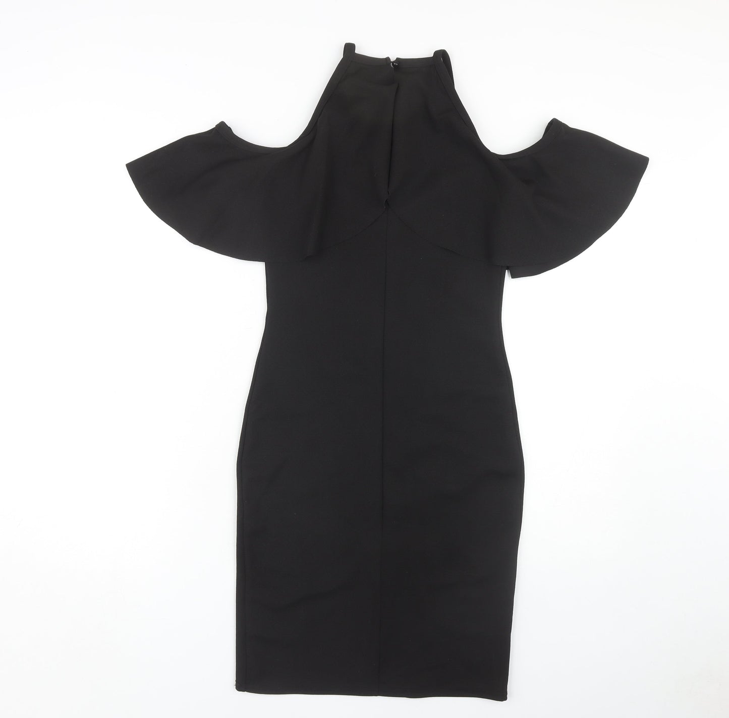 Quiz Women's Black Bodycon Dress Size 10