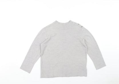Womens UK Size 12 Marks and Spencer Grey Pullover Jumper