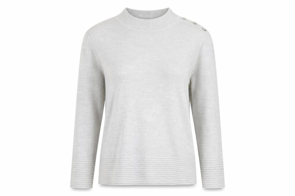 Womens UK Size 12 Marks and Spencer Grey Pullover Jumper