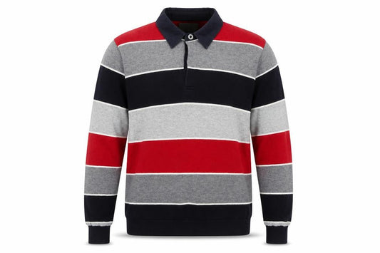 Mens UK Size L Atlantic Bay Multicoloured Pullover Jumper